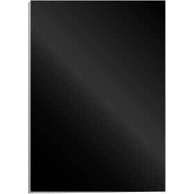 Fellowes Pack de 100 Portadas de Carton Brillo Chromolux A4 - 250 gr - Alta Calidad - Color Negro
