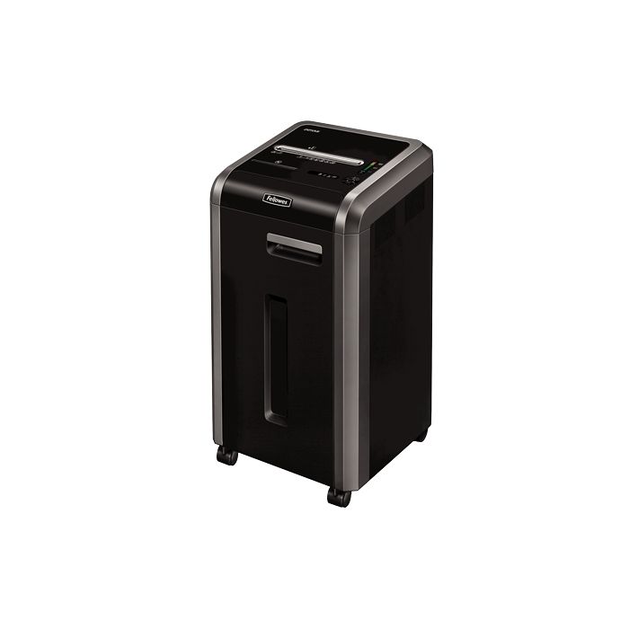 Fellowes 225Mi Destructora de Papel Manual Corte en Microparticulas - Destruye hasta 18 Hojas - 53L