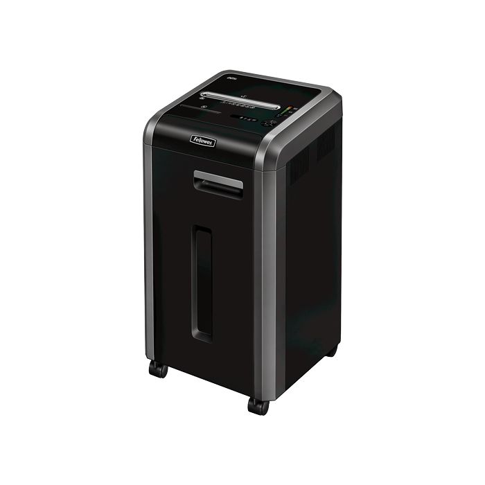 Fellowes 225i Destructora de Papel Manual Corte en Tiras - Destruye hasta 22-24 Hojas - 60L