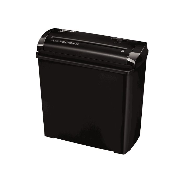 Fellowes P-25S Destructora de Papel Manual Corte en Tiras - Destruye hasta 5 Hojas - 11L