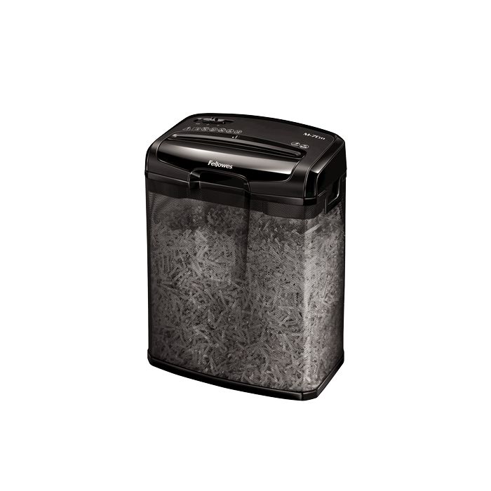 Fellowes M-7CM Destructora de Papel Manual Corte en Particulas - Destruye hasta 7 Hojas - 13L