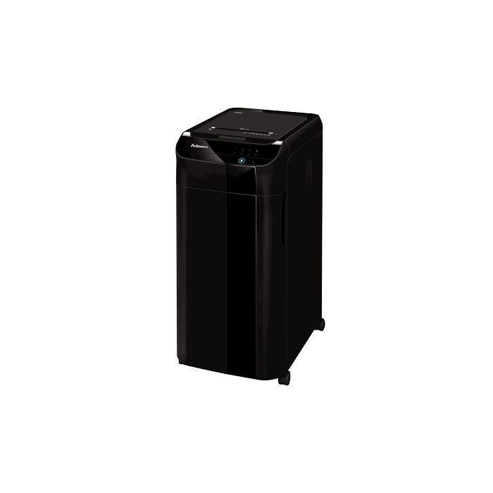 Fellowes AutoMax 350C Destructora de Papel Automatica Corte en Particulas - Alimentacion Automatica 350 Hojas - Ranura Manual 12 Hojas - 68L