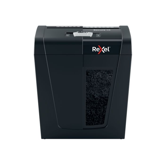 Rexel Secure X8 Destructora de Papel Manual Corte en Particulas - Destruye hasta 8 Hojas - 14L
