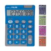 Milan Duo Expositor de 6 Calculadoras de Sobremesa - 10 Digitos - Teclas Grandes - Colores Surtidos