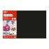 Apli Pack de 5 Goma Eva 600 x 400 mm - Grosor 2 mm - Impermeable - Moldeable al Calor - Color Negro