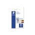 Staedtler 510 10 Sacapuntas Metalico con Cuchilla de Metal - Angulo de Afilado de 23° - 1 Agujero