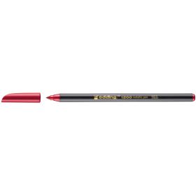 Edding 1200 Rotulador - Punta Redonda - Trazo entre 1 y 3 mm. - Tinta con Base de Agua - Color Rojo Metalizado