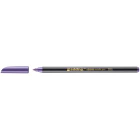 Edding 1200 Rotulador - Punta Redonda - Trazo entre 1 y 3 mm. - Tinta con Base de Agua - Color Violeta Metalizado
