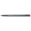 Staedtler Pigment Liner 308 Rotulador Calibrado - Trazo 0.3mm - Secado Rapido - Color Rojo
