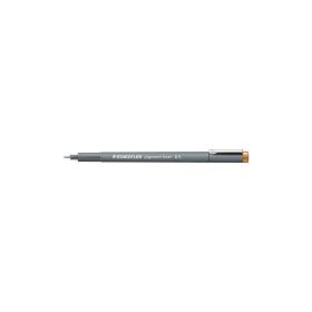 Staedtler Pigment Liner 308 Rotulador Calibrado - Trazo 0.5mm - Secado Rapido - Color Naranja