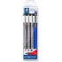 Staedtler Pigment Liner 308 Pack de 3 Rotuladores Calibrados + 1 Portaminas - Secado Rapido - Color Negro