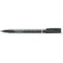 Staedtler Lumocolor Permanent 319 Rotulador Permanente de Punta Fina - Trazo 0.6mm - Para Aplicaciones Especiales - Secado Rapido - Color Negro