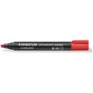 Staedtler Lumocolor 350 Rotulador Permanente - Secado Rapido - Punta 2 - 5 mm Aprox - Color Rojo