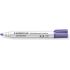 Staedtler Lumocolor 351 Rotulador para Pizarra Blanca - Punta Redonda - Trazo 2mm - Capuchon con Clip - Color Violeta