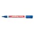 Edding 400 Rotulador Permanente - Punta Redonda - Trazo 1 mm. - Recargable - Secado Rapido - Color Azul