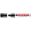 Edding 800 Rotulador Permanente - Punta Biselada - Trazo entre 4 y 12 mm. - Recargable - Secado Instantaneo - Color Negro