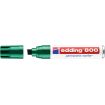 Edding 800 Rotulador Permanente - Punta Biselada - Trazo entre 4 y 12 mm. - Recargable - Secado Instantaneo - Color Verde