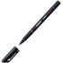Stabilo OHPen Rotulador Permanente - Punta Fina - Trazo de 0.7mm - Agarre Antideslizante - Tapon Ventilado - Color Negro