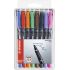 Stabilo OHPen Pack de 8 Rotuladores Permanentes - Punta Fina - Trazo de 0.7mm - Agarre Antideslizante - Tapon Ventilado - Colores Surtidos