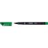 Stabilo OHPen Rotulador Permanente - Punta Media - Trazo de 1mm - Agarre Antideslizante - Tapon Ventilado - Color Verde