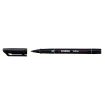 Stabilo OHPen Rotulador Permanente - Punta Media - Trazo de 1mm - Agarre Antideslizante - Tapon Ventilado - Color Negro