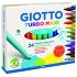 Giotto Turbo Maxi Pack de 24 Rotuladores - Punta Gruesa 5mm - Tinta al Agua - Lavable - Colores Surtidos