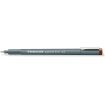 Staedtler Pigment Liner 308 Rotulador Calibrado - Trazo 0.5mm - Secado Rapido - Color Marron