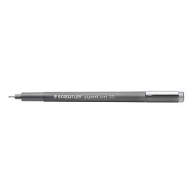 Staedtler Pigment Liner 308 Rotulador Calibrado - Trazo 0.5mm - Secado Rapido - Color Gris