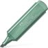 Faber-Castell Rotulador Marcador Fluorescente Textliner 46 - Punta Biselada - Trazo entre 1.2mm y 5mm - Tinta con Base de Agua - Color Verde Metalico