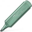 Faber-Castell Rotulador Marcador Fluorescente Textliner 46 - Punta Biselada - Trazo entre 1.2mm y 5mm - Tinta con Base de Agua - Color Verde Metalico