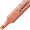 Stabilo Swing Cool Pastel Marcador Fluorescente - Cuerpo Plano - Punta Biselada - Trazo entre 1 y 4mm - Tinta con Base de Agua - Color Coral Meloso