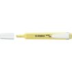 Stabilo Swing Cool Pastel Marcador Fluorescente - Cuerpo Plano - Punta Biselada - Trazo entre 1 y 4mm - Tinta con Base de Agua - Color Amarillo Cremoso