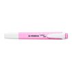 Stabilo Swing Cool Pastel Marcador Fluorescente - Cuerpo Plano - Punta Biselada - Trazo entre 1 y 4mm - Tinta con Base de Agua - Antisecado - Color Fucsia Helado
