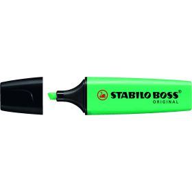 Stabilo Boss 70 Rotulador Marcador Fluorescente - Trazo entre 2 y 5mm - Recargable - Tinta con Base de Agua - Color Turquesa Fluorescente