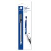 Staedtler Pack de 1 Portaminas Triplus Micro 774 de 0.7mm + 1 Tubo de 12 Minas - Diseño Triangular Ergonomico - Punta de Metal Retractil - Goma de Borrar Extralarga
