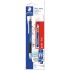 Staedtler Mars Micro Pack de 1 Portaminas 0.5mm + 1 Tubo de 12 Minas - Minas HB - Zona de Agarre de Goma