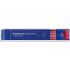 Staedtler Mars Lumochrom 204 Pack con 12 Minas de Dibujo - Mina de 3mm - Longitud de 130mm - Color Rojo