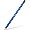 Staedtler Mars Lumograph Aquarell 100A Lapiz de Grafito - Mina 4B - Resistencia a la Rotura - Madera de Bosques Sostenibles