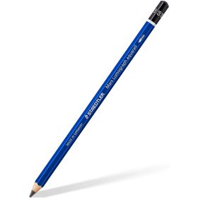 Staedtler Mars Lumograph Aquarell 100A Lapiz de Grafito - Mina 6B - Resistencia a la Rotura - Madera de Bosques Sostenibles