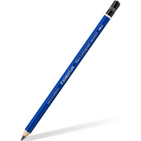 Staedtler Mars Lumograph Aquarell 100A Lapiz de Grafito - Mina 8B - Resistencia a la Rotura - Madera de Bosques Sostenibles