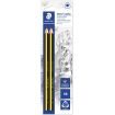 Staedtler Noris Jumbo 119 Pack de 2 Lapices de Grafito Jumbo Triangulares - Mina HB de 4mm - Madera de Bosques Sostenibles