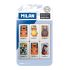 Milan 436A Pack de 6 Gomas de Borrar Rectangulares - Miga de Pan - Caucho Suave Sintetico - Dibujos Infantiles Surtidos - Color Blanco
