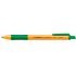 Stabilo Pointball Boligrafo Retractil - Punta de 1mm - Tinta con Base de Aceite - Recargable - 79% Plastico Reciclado - Grip Antideslizante - Color Verde