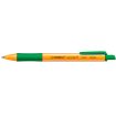 Stabilo Pointball Boligrafo Retractil - Punta de 1mm - Tinta con Base de Aceite - Recargable - 79% Plastico Reciclado - Grip Antideslizante - Color Verde