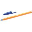 Bic Orange Original Fine Boligrafo de Bola - Punta Redonda de 0.8mm - Trazo de 0.30mm - Tinta con Base de Aceite - Cuerpo Naranja - Color Azul