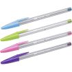 Bic Cristal Fun Pack de 20 Boligrafos de Bola - Punta Redonda de 1.6mm - Trazo 0.42mm - Tinta con Base de Aceite - Colores Surtidos
