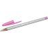 Bic Cristal Fun Boligrafo de Bola - Punta Gruesa de 1.6mm - Tinta con Base de Aceite - Color Rosa