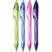Bic Gel-Ocity Quick Dry Pack de 12 Boligrafos de Gel Retractil  - Punta Media de 0.7 mm - Tinta de Gel - Anti-Manchas - Secado Ultra Rapido - Colores Surtidos