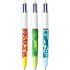 Bic 4 Colours Velours Boligrafo de Bola Retractil - Punta Media de 1.0 mm - Tinta con Base de Aceite - Diseño Jungla