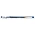 Pilot Boligrafo de Gel G1 - Recargable - Punta de Bola 0.5mm - Trazo 0.3mm - Cuerpo Transparente - Color Azul